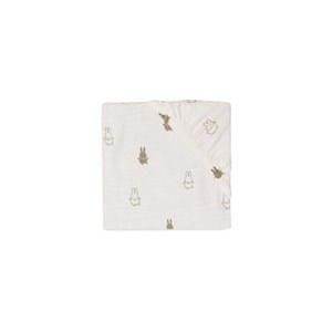 Drap-housse jersey 60x120cm happy miffy