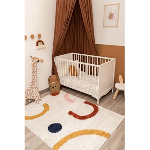 Tapis enfant aquarelle multicolore par n