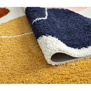 Tapis enfant multicolore motifs géométri