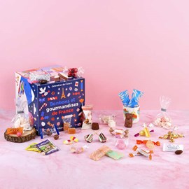 Calendrier de l'avent bonbons de france