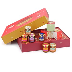 Calendrier de l'avent confitures favols