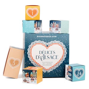 Calendrier de l'avent délices d'alsace
