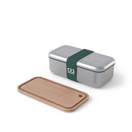 Set lunch box métal jungle + planche