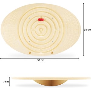 Planche d'équilibrage montessori, 80kg