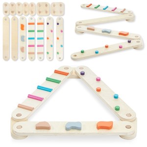 Piste d'équilibre sensorielle montessori