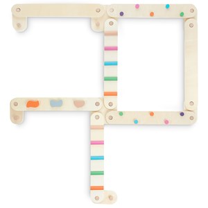 Piste d'équilibre sensorielle montessori