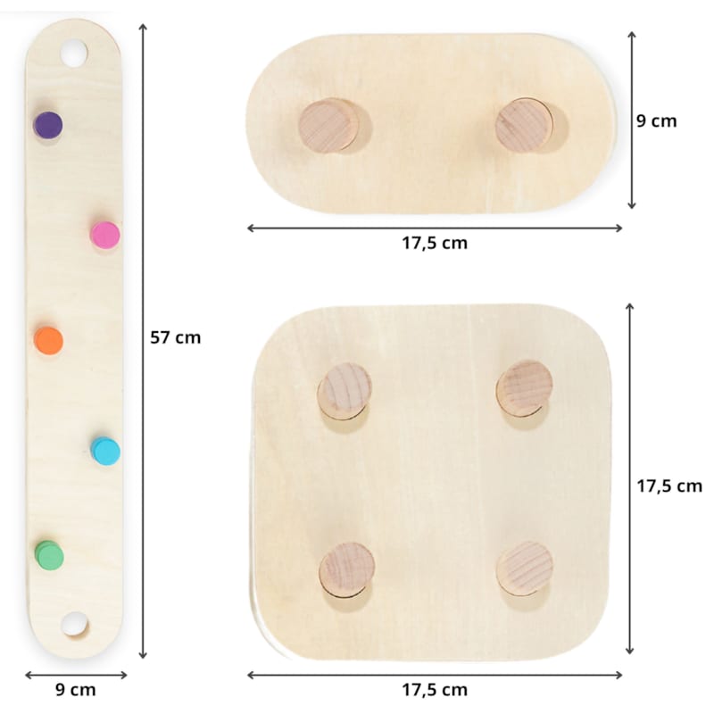 Piste d'équilibre sensorielle montessori (Mamabrum) - Image 3