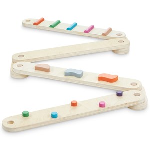 Piste d'équilibre sensorielle montessori