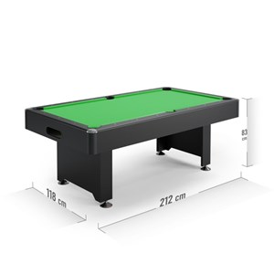 Table de billard 212 x 118 x 86 cm
