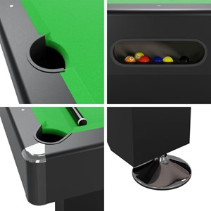 Table de billard 212 x 118 x 86 cm