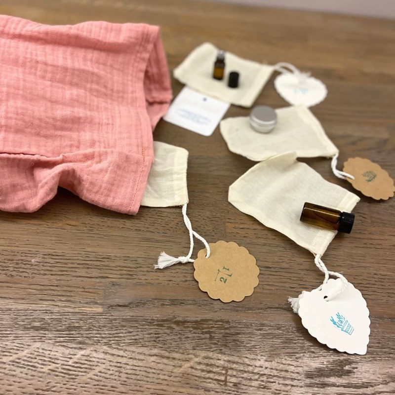 Calendrier de l’avent soins visage et corps