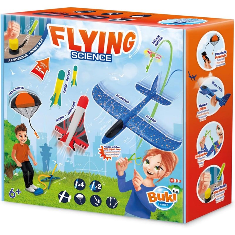 Flying science - avion et fusee