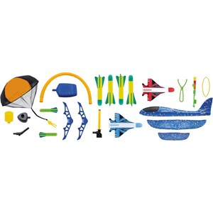 Flying science - avion et fusee