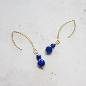 Boucles d'oreilles lapis-lazuli