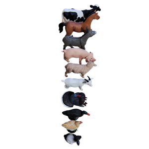 Mamontessoribox figurines animaux ferme