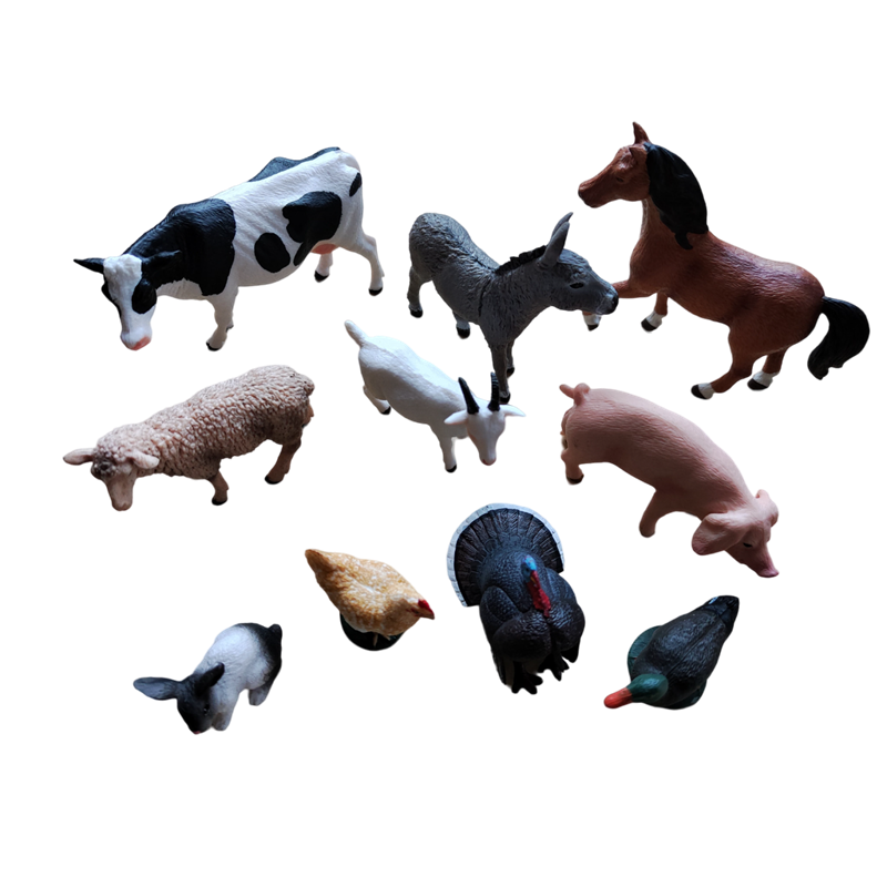 Mamontessoribox figurines animaux ferme