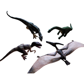 Mamontessoribox figurines dinosaures