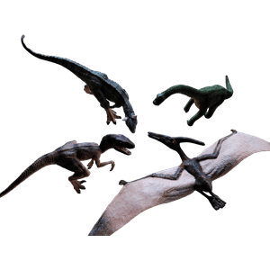 Mamontessoribox figurines dinosaures