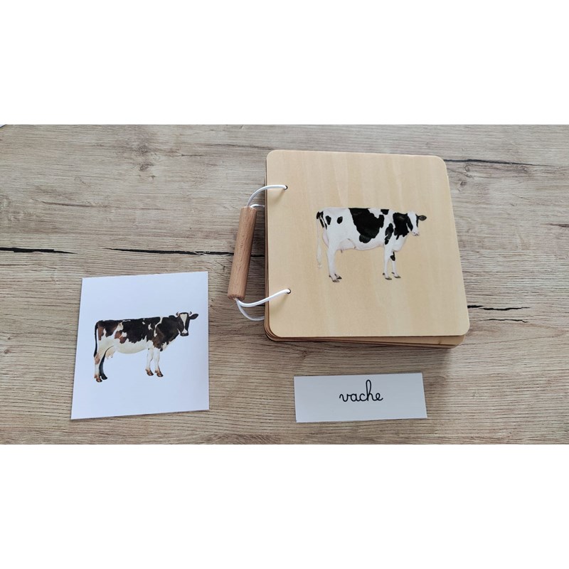 Mamontessoribox livre éveil imagier bois (MaMontessoriBox) - Couverture