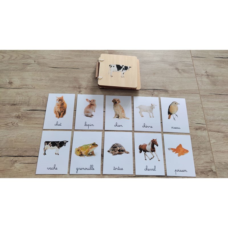 Mamontessoribox livre éveil imagier bois (MaMontessoriBox) - Image 1
