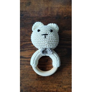 Mamontessoribox hochets bois crochet x2