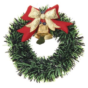 Couronne miniature avec ruban