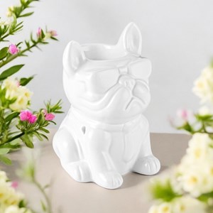 Brûle parfum série céramy - boubou blanc