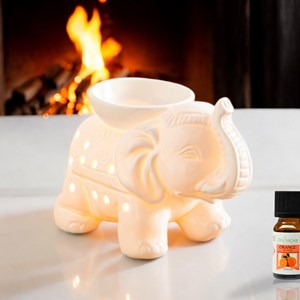 Brûle parfum série céramy - tandor blanc