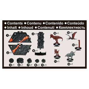 Jurassic aquabeads orange