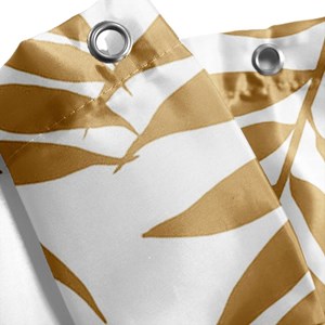 Rideau de douche kelly blanc