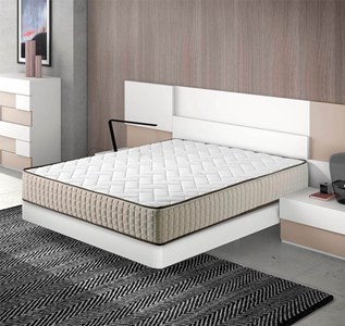 Matelas alpes avec housse lavable 160 x 200 cm