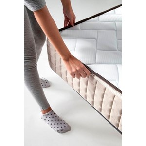 Matelas alpes avec housse lavable 160 x 200 cm