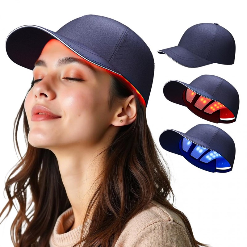 Casquette photothérapie pour cheveux
