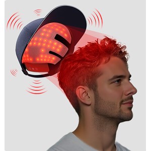 Casquette photothérapie pour cheveux