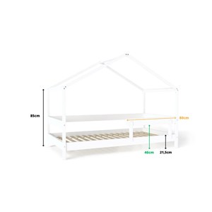 Lit cabane enfant 160x80cm yappyhytte