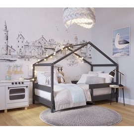 Lit cabane enfant 160x80cm yappyhytte