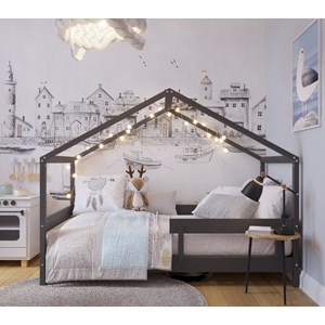 Lit cabane enfant 160x80cm yappyhytte