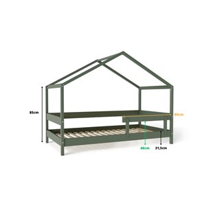 Lit cabane enfant 160x80cm yappyhytte