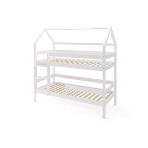 Lit cabane superposé 200x90cm bois