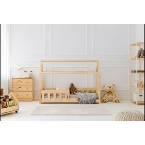 Lit enfant cabane mbp mila 80x140cm