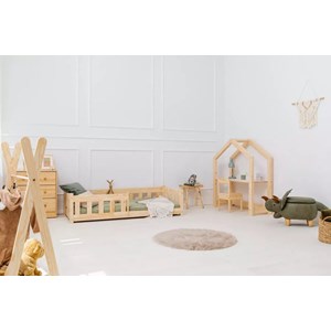 Lit superposé enfant bois mila 80x160cm