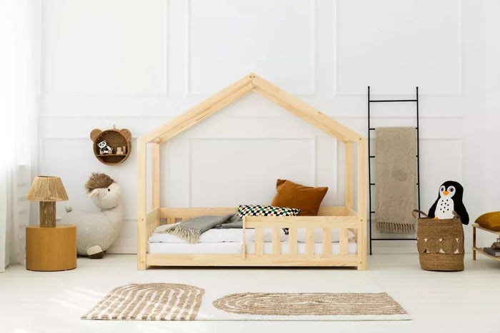 Babykare - Lit cabane enfant bois mila 80x180cm