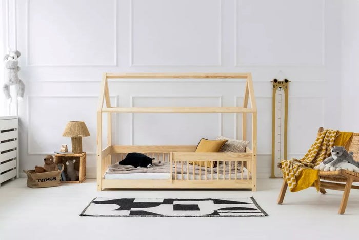 Babykare - Lit enfant cabane bois mila 100x200cm