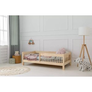 Lit enfant bois mila 135x190cm