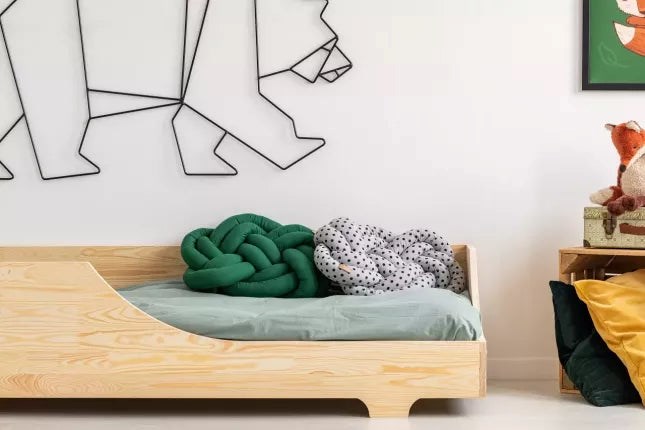Lit enfant bois box 4 80x160cm (Babykare) - Image 1
