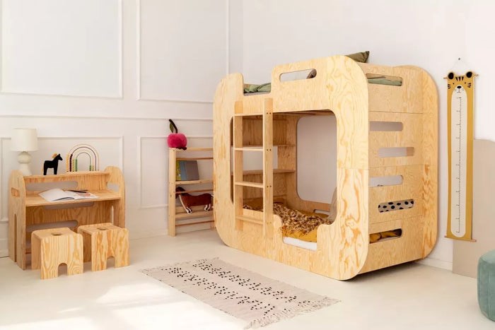 Lit superposé enfant mila 80x160cm (Babykare) - Image 2