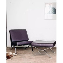 Jakob, le fauteuil en cuir n°46