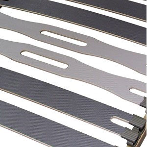 Sommier cadre 5 zones 90 x 190 cm