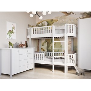 Lit superposé enfant bois 190x80cm