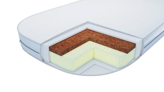 Matelas berceau bébé 80x60cm yappycoco